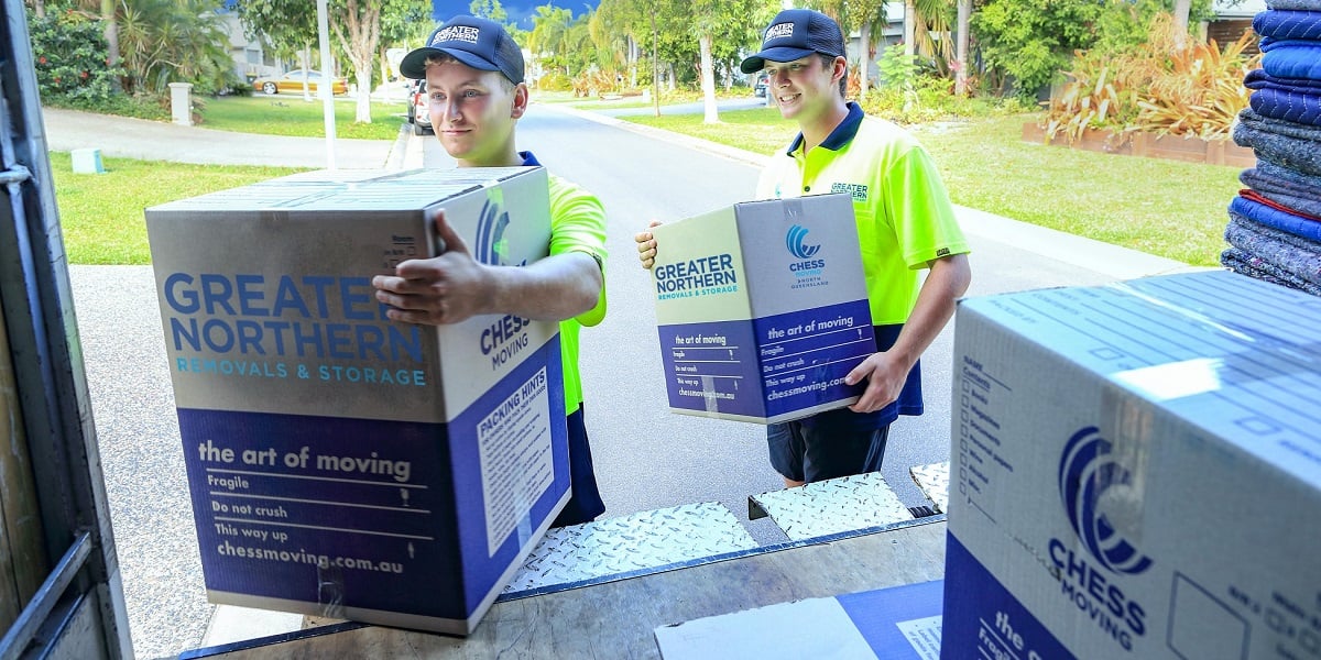 Removals team - door to door services